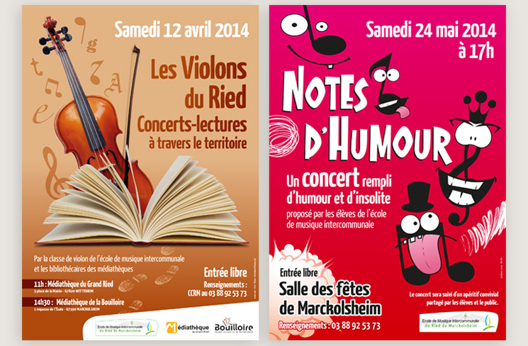 Affiches - Dépliants - Flyers & autres…